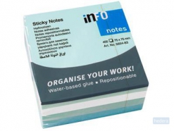 infoNotes 75x75mm Sticky Notes assorti Iceland blok a 400 vel
