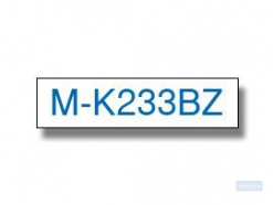 Brother MK-233BZ Labelling Tape (12mm) labelprinter-tape M (MK233B)