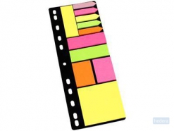 infoNotes sticky notes 11 diverse kleuren en formaten 315x120mm